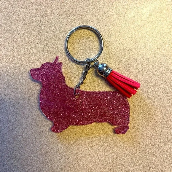 🎉🎉HP🎉🎉 Handmade Corgi Keychain - Picture 1 of 6